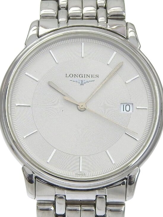 LONGINES Grand classic Watches L4.677.4 grayDial Stainless Steel Quartz An... main image 13